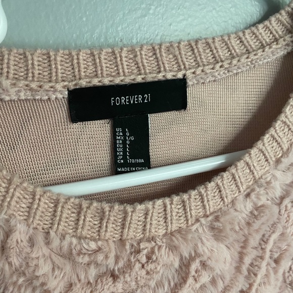 Forever 21 Blush Roses Sweater - Picture 5 of 5